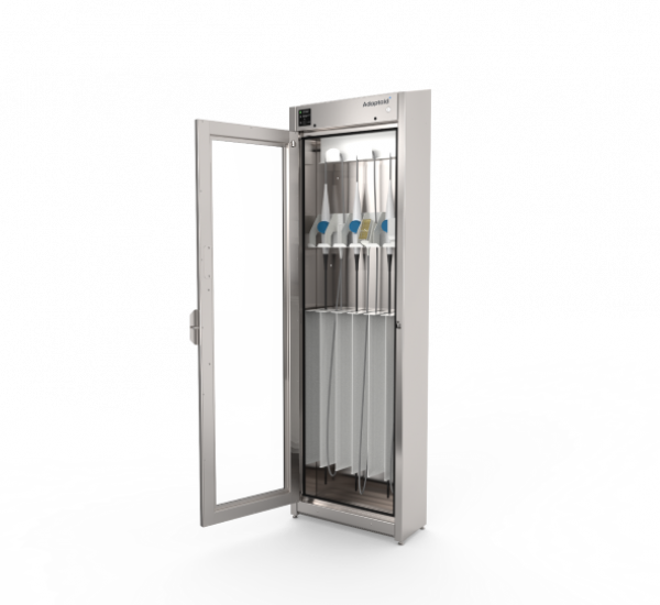 Armoire ventilée avec filtres HEPA pour sondes ETO avec compartiments spécialisés
