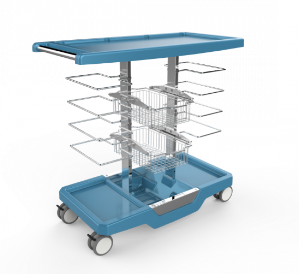 Grand chariot d'approvisionnement en consommables par Adaptaid